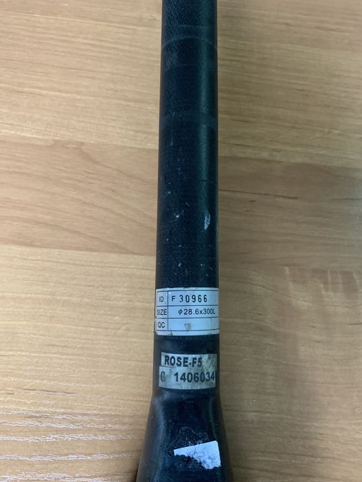 Widelec szosa carbon, karbon XEON, taper, taperowana