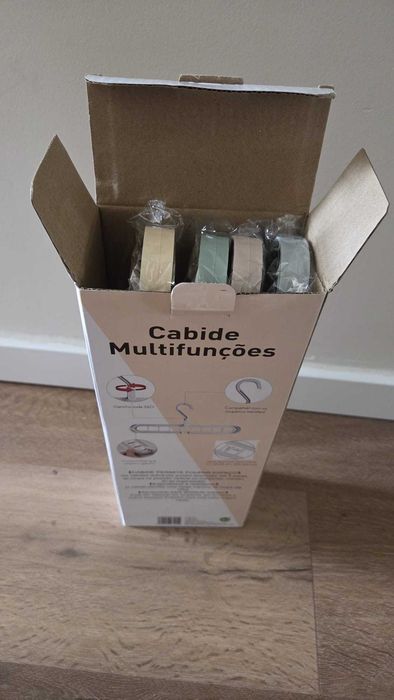 Cabide multifuncional 5 un