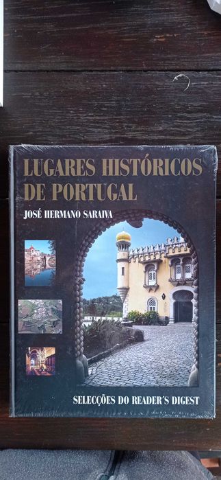 Livro Lugares Históricos de Portugal - José Hermano Saraiva - Novo