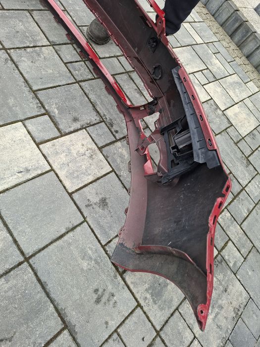 Vw golf vi zderzak 6 przód przedni la3x otwory spryski  czujniki