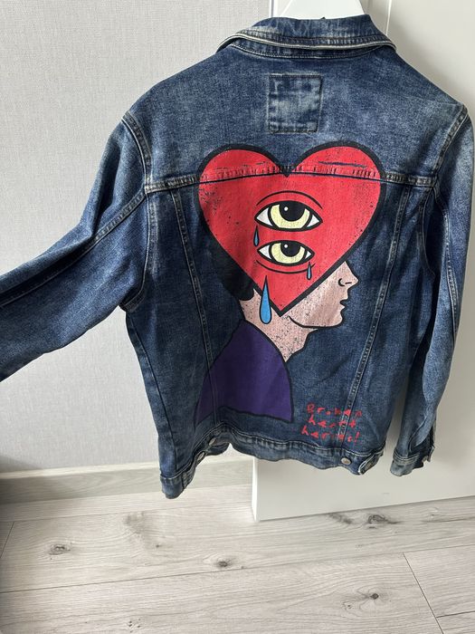 Джинсовая курточка Zara размер М