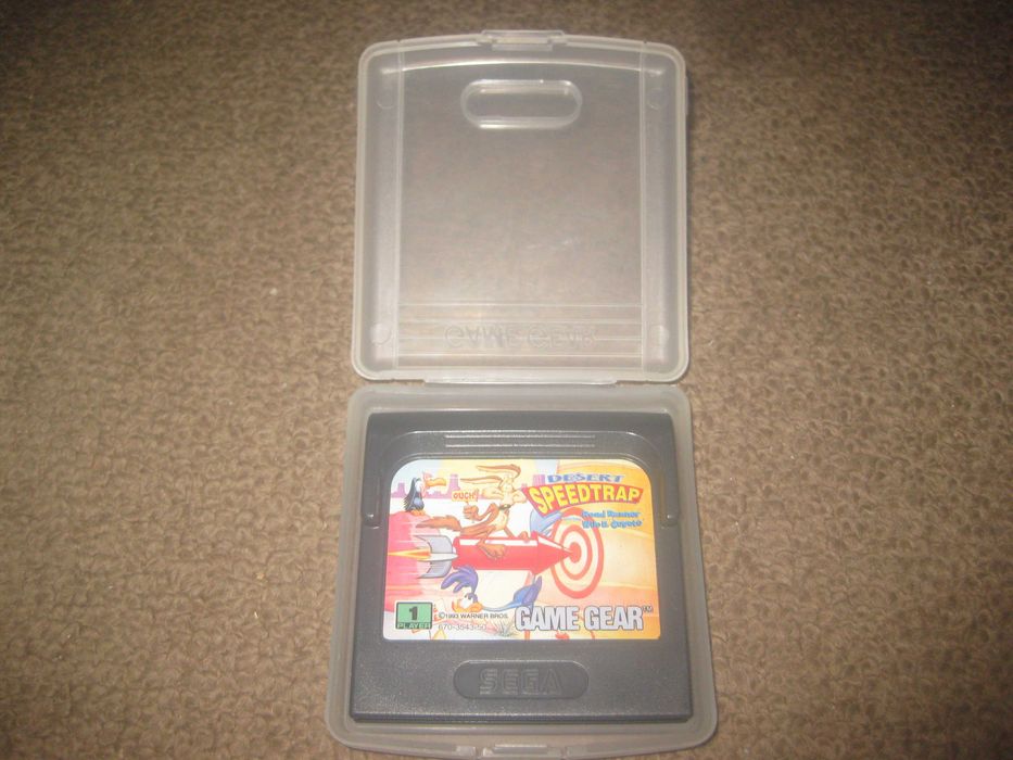 Jogo "Desert Speedtrap" para Sega Game Gear