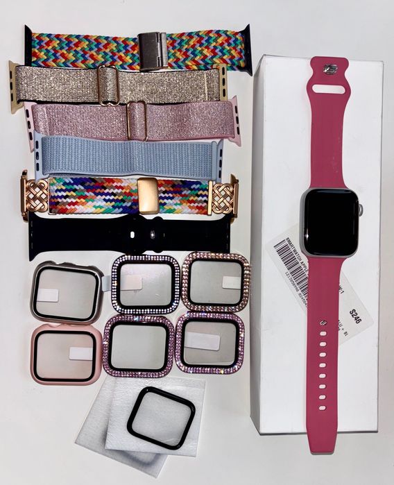 Apple Watch SE GPS 44mm Silver Alu