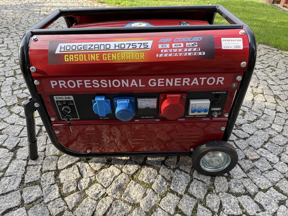 Agregat prądotwórczy, generator prądu HOOGEZAND HD7575
