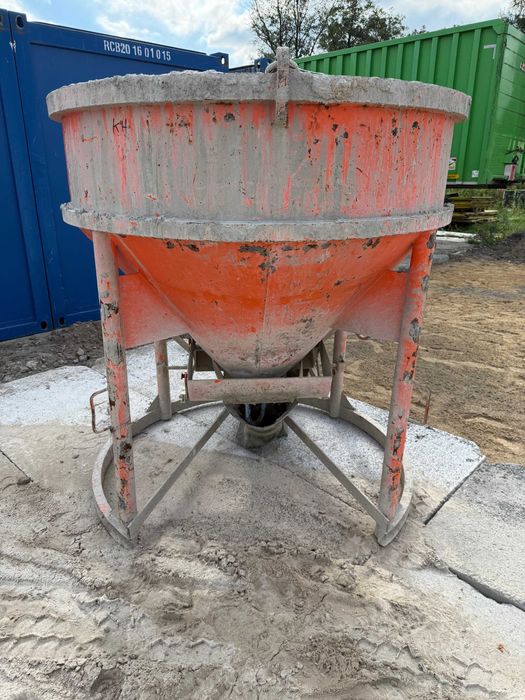 Kubeł do Betonu 1500 l / CE