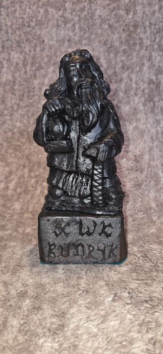 Rzeźba górnicza Skarbnik z Węgla KWK Budryk