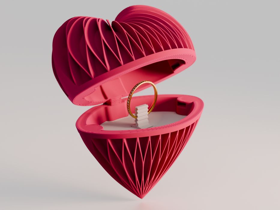 Сердечко-шкатулка для подарунка