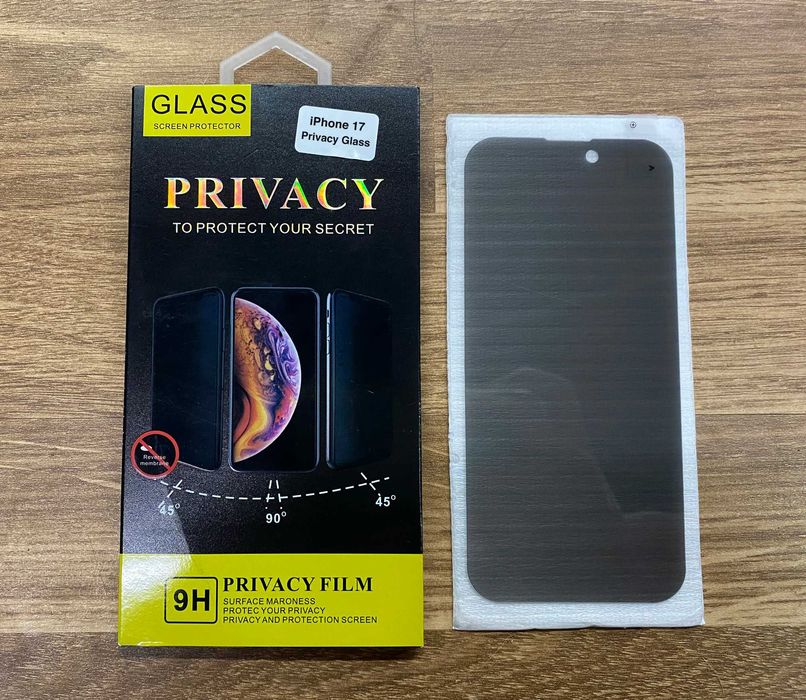 Película de privacidade para iPhone 17 / iPhone Air /17 Pro/17 Pro Max