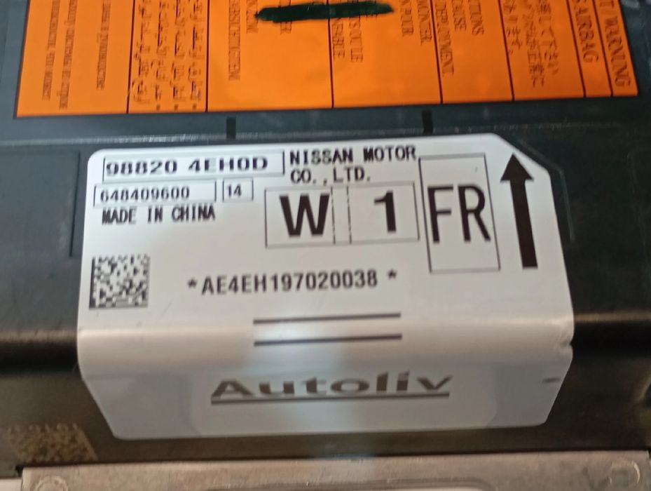 Kit de airbags NISSAN Qashqai II (J11)