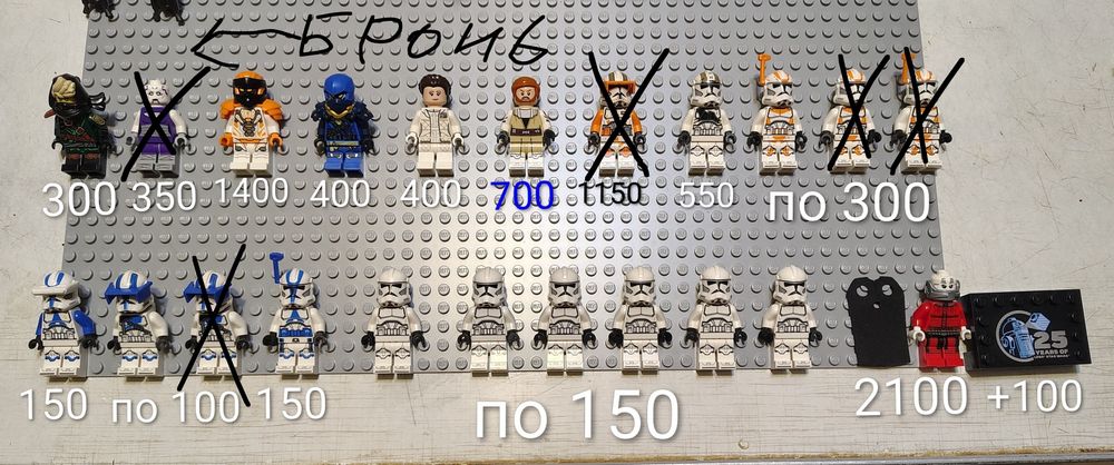 Lego Star Wars Мініфігурки Лего Стар Варс Оригінал та інші