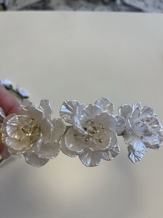 Wianek i opaska komunijna