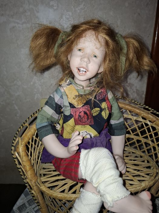 Коллекционная фарфоровая кукла от Sandi McAslan