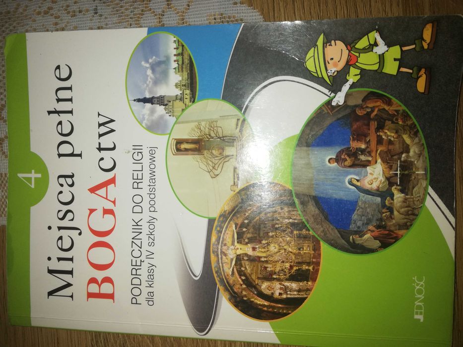 Miejsce pełne bogactw, podręcznik do religii klasa 4.