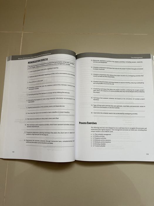 Livro de preparacao para o PMP