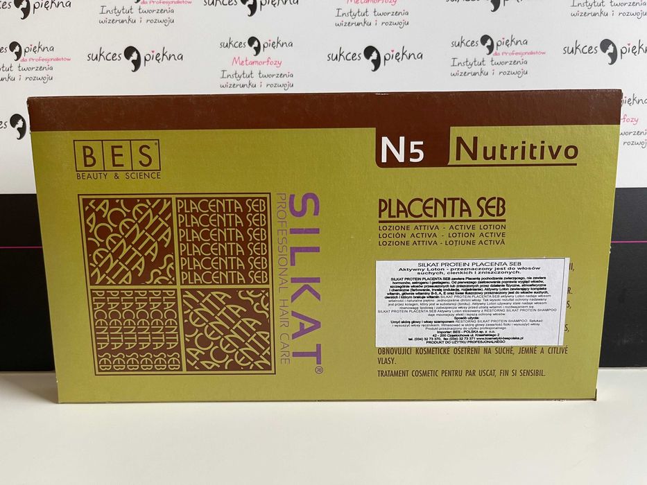 BES Ampułki Silkat Placenta Seb N5