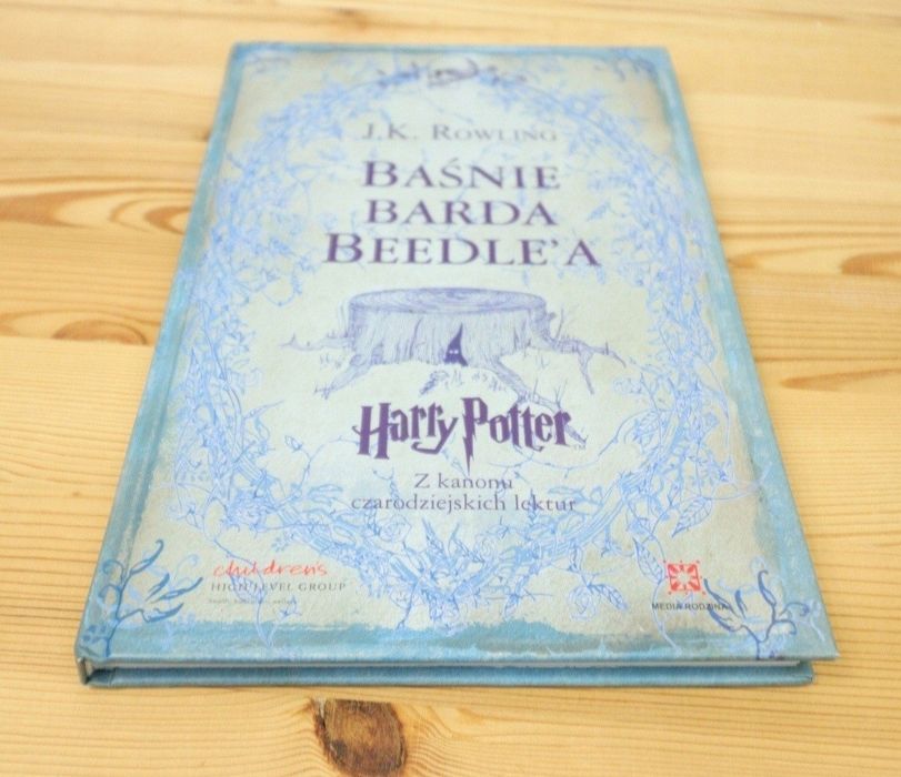 I  wydanie Harry Potter 7 Tomów + Baśnie Barda Beedle'a Książki Twarde PL