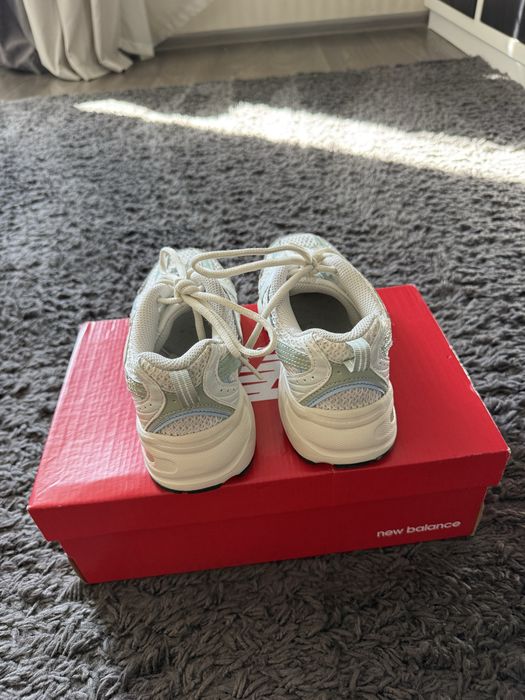 Кросівки Кроссовки New Balance 530 Beige/Mint білі бежеві