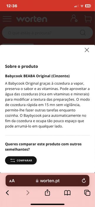Babycook da marca Béaba