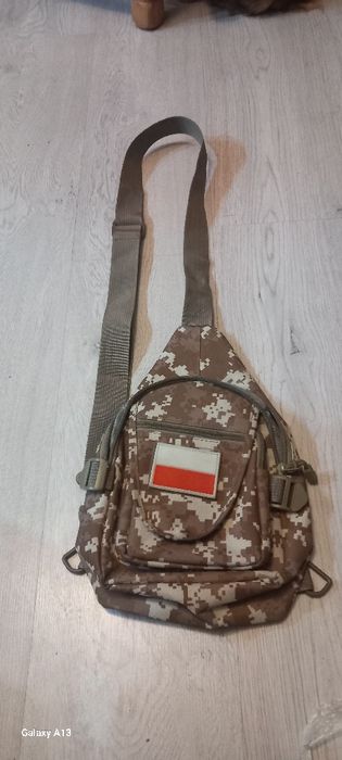 Saszetka ,plecaczek .Moro .Męski