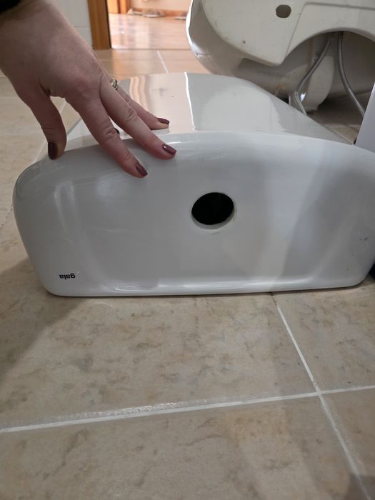 Móveis de WC sanita e lavatório