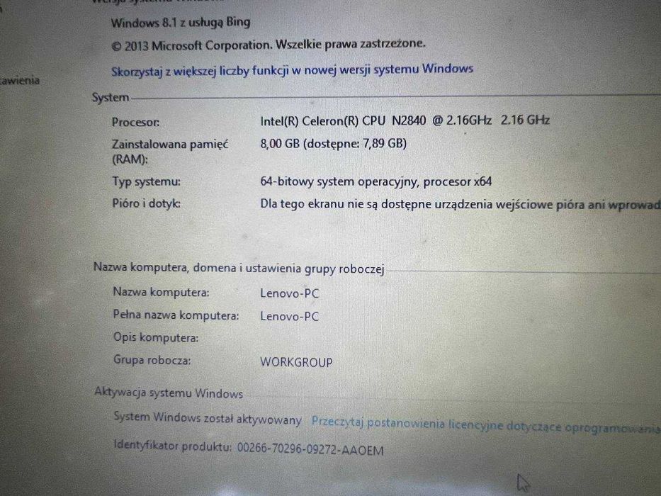 Laptop Lenovo DD3