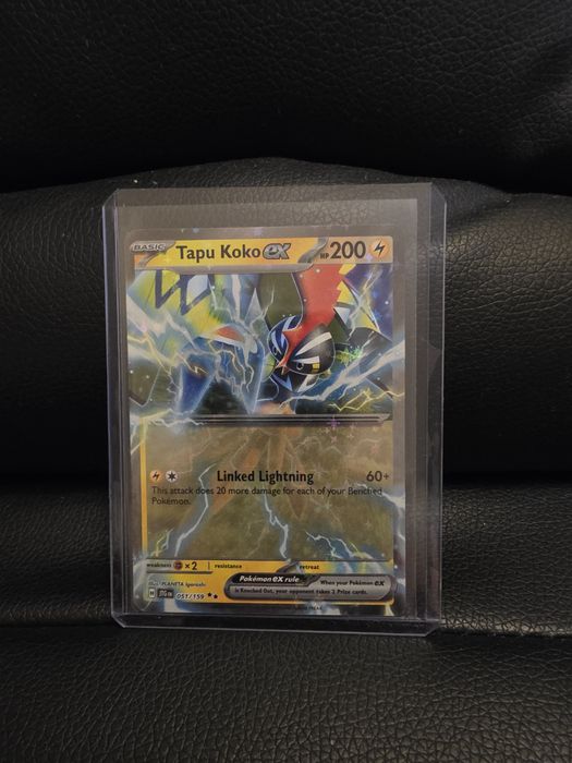 Pokemon karta oryginalna Tapu Koko EX 051 159