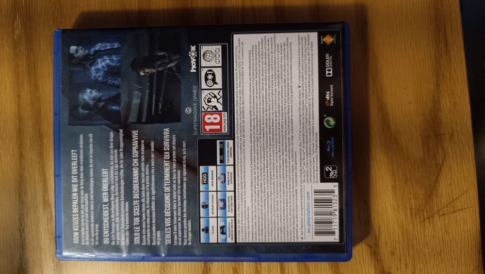 Jogo PS4 Until dawn