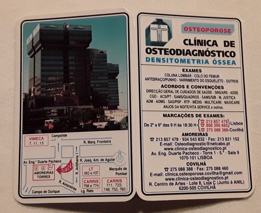 Calendários de bolso dos anos 2000