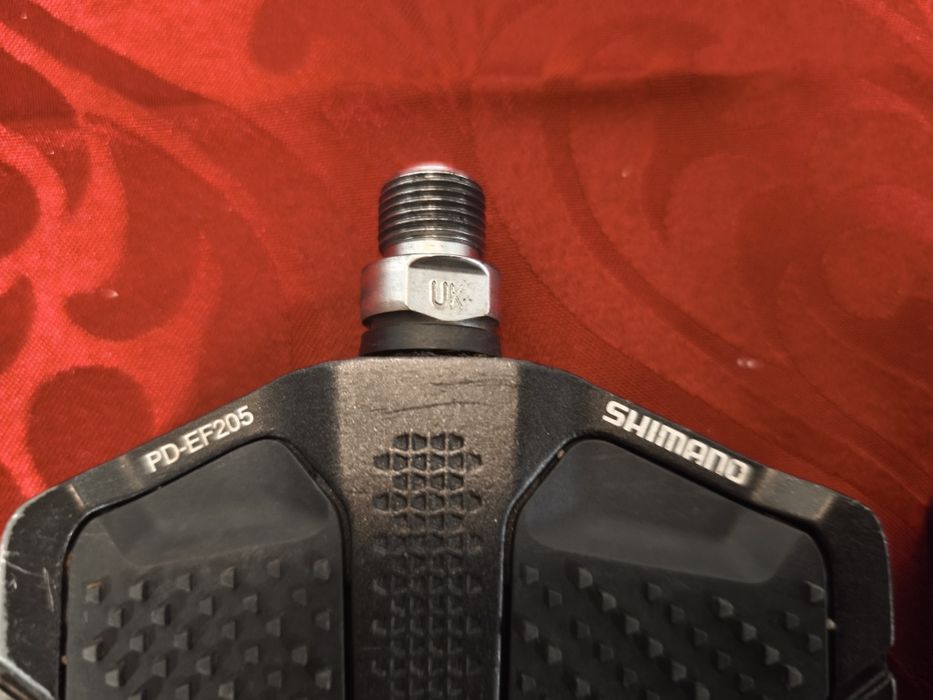 Pedais Shimano PD-EF205 Plataforma como novos