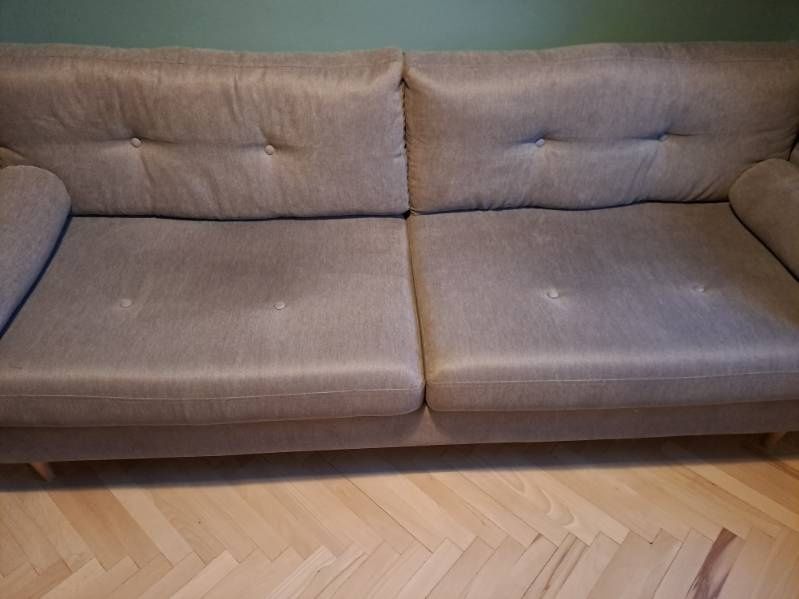 Sofa, kanapa, rozkładana z pojemnikiem na pościel