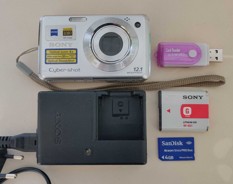 sony cybershot dsc w220 - купить фототехнику, видеоаппаратуру