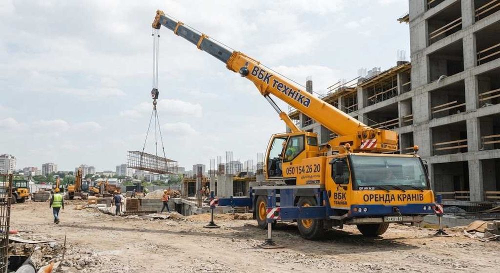 Автокрнан від 16 до 90 тон