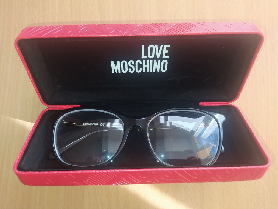 Okulary korekcyjne minus 2 Love Moschino