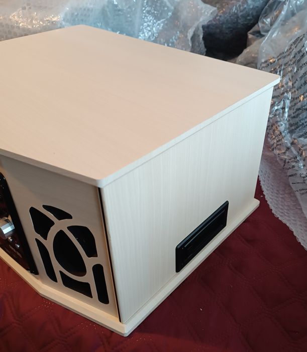 Програвач вінулу Auna NR-620, CD,USB,SD,FM, Tape, білий