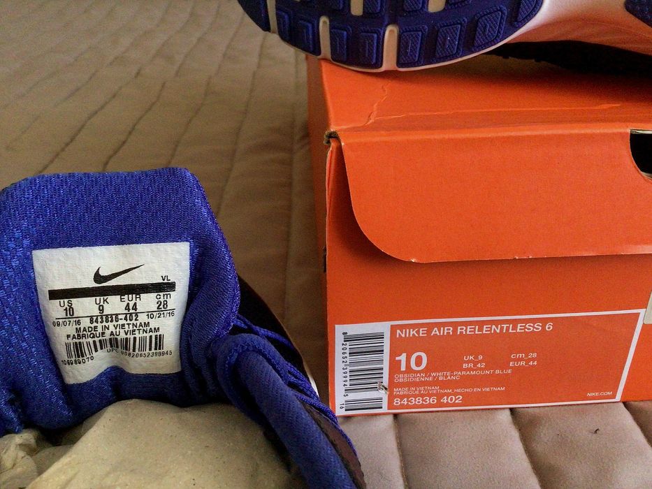 Buty treningowe -Nike Air Relentless 6- męskie, rozm.44