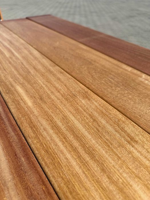 Deska Tarasowa Garapa Gładka egzotyczna 21x145mm Krótkie długości
