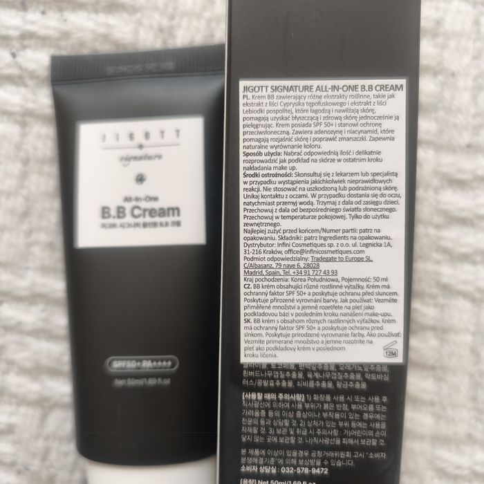 Krem bb nude SPF50+PA+++