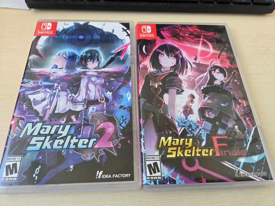 Ігри для Switch: Mary Skelter 1, Mary Skelter 2, Mary Skelter Finale (dungeon crawler RPG)