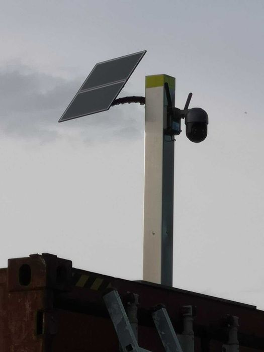 Câmara Vigilância Solar 4G Exterior S/Fio Bateria Ultra Longa Duração