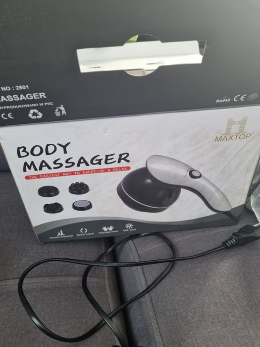 Masażer do ciała MAXTOP – jak nowy + nowe końcówki
