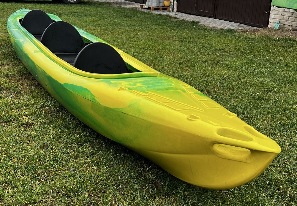 Kajak trzyosobowy Familii