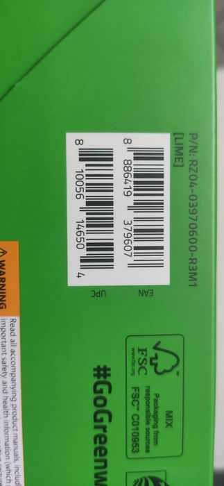 Навушники Razer Kaira X for Xbox Electric Volt (RZ04-03970600-R3M1)