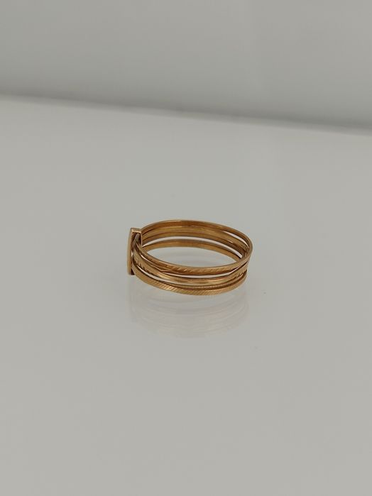 Anel em ouro de 19,2kt