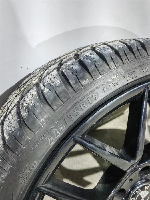 Jantes 19 BMW dupla medida com pneus furação 5*120