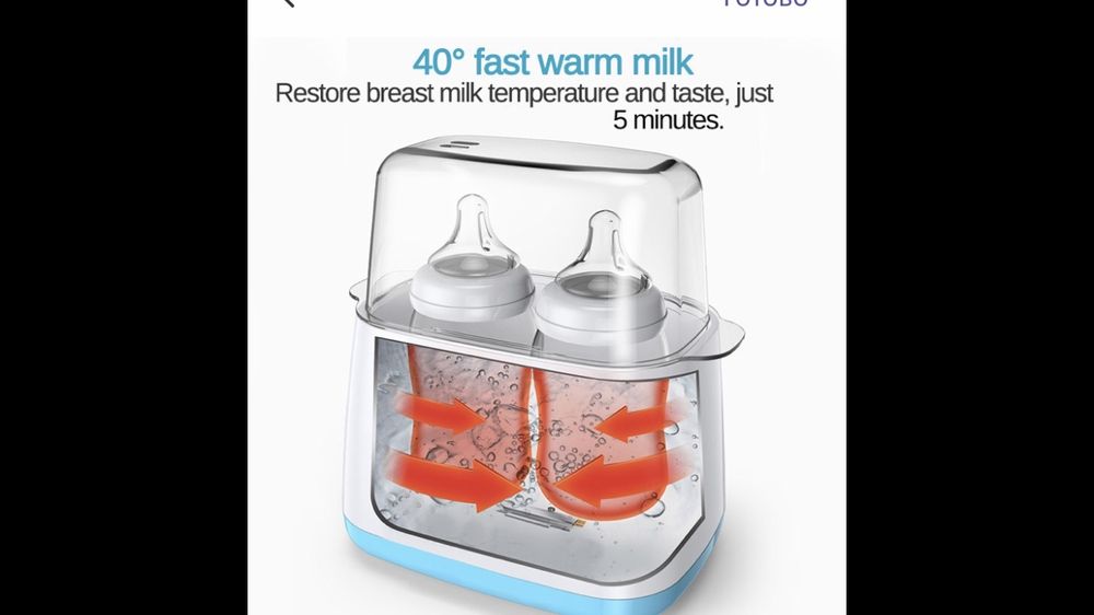 Стерилізатор -підігрівач дитячих пляшечок 4 в 1