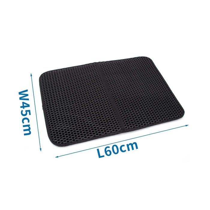 Tapete WC Gato com reservatório, cat litter 60x45cm - NOVO