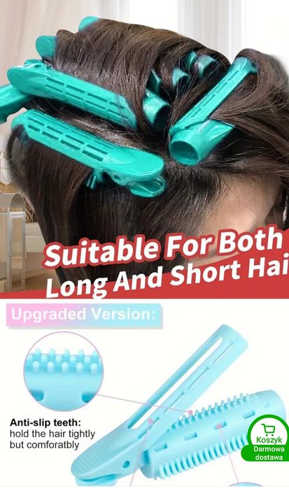 Klipsy do zwiększenia objętości włosów