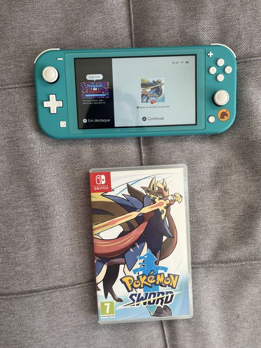 nintendo switch lite + jogo