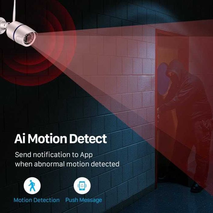 Уличная камера видеонаблюдение 6024PW 5MP WiFi 3,6мм ONVIF