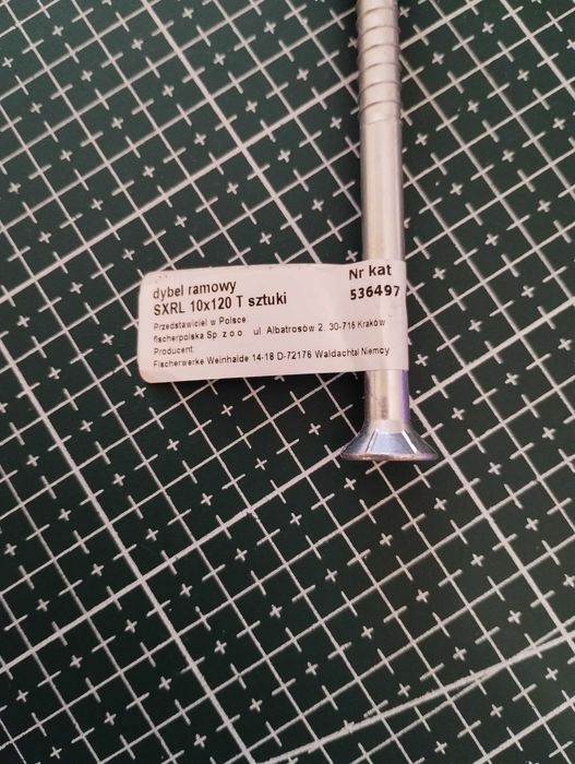 kołek SXRL 10x120 Fischer